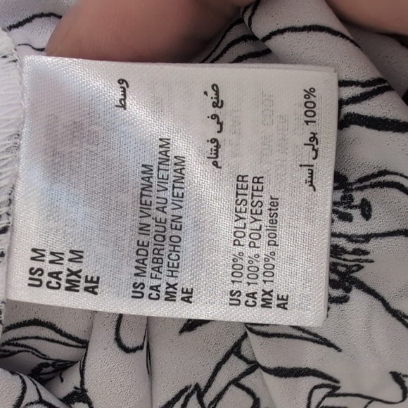 ALFANI FLORAL BLOUSE SIZE MEDIUM - Picture 5 of 5